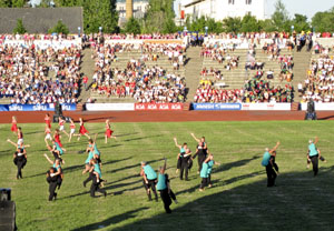 Bunden opgave på stadion i Tallinn