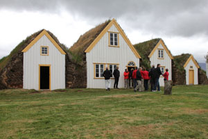 Islands sidste tørvehus i Glaumbær