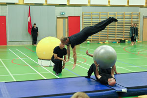 Opvisning i Akureyri Gymnastikforening